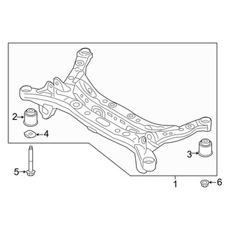 Kia OE - Rear Suspension - Suspension Mounting