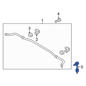 Kia OE - Front Suspension Stabilizer Bar Link