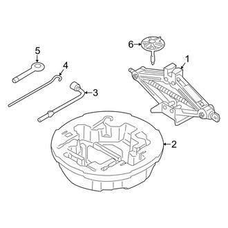Kia OE - Rear Body & Floor - Jack & Components