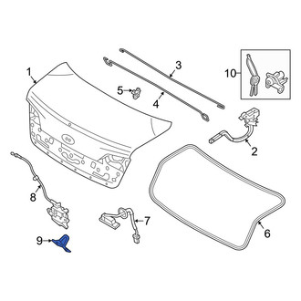 Kia OE - Rear Deck Lid Striker