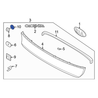 Kia OE - Deck Lid Finish Panel Seal