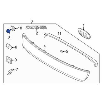 Kia OE - Deck Lid Finish Panel Clip