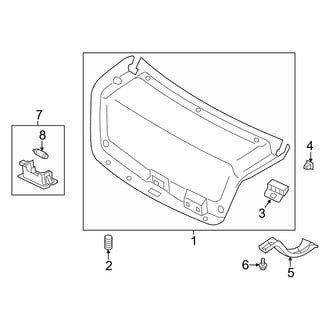 Kia OE - Trunk Lid - Interior Trim