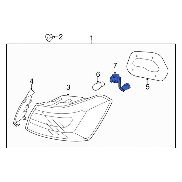 Tail Light Socket