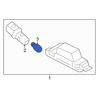 Kia OE - Rear License Plate Light Bulb