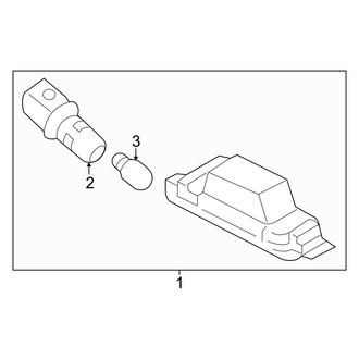 Kia OE - Rear Lamps - License Lamps
