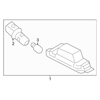 Kia OE - Rear Lamps - License Lamps