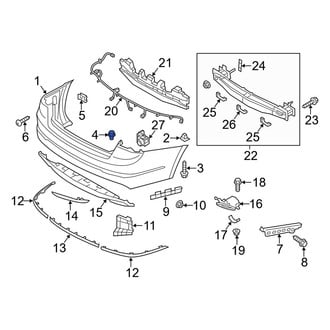 Kia OE - Engine Air Intake Hose Clip