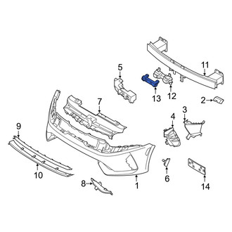 Kia OE - Bumper Cover Reinforcement Bracket