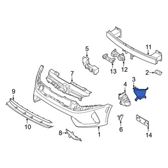 Kia OE - Front Left Brake Air Duct
