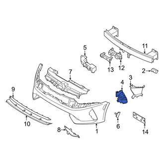 Kia OE - Front Left Bumper Trim