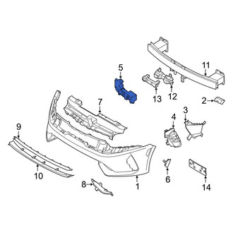 Kia OE - Front Right Bumper Impact Absorber