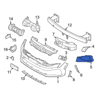 Kia OE - Front Right Bumper Trim