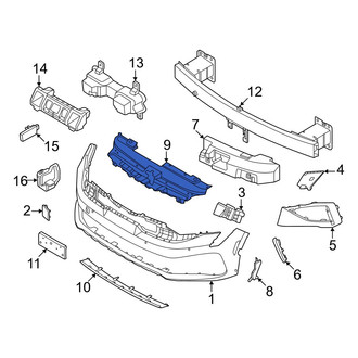 Kia OE - Front Radiator Support Access Cover