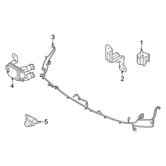 Kia OE - Front Bumper & Grille - Electrical Components (EX / LX / LXS)
