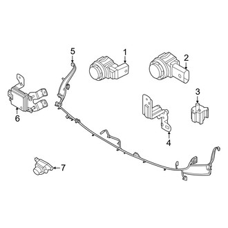 Kia OE - Front Bumper & Grille - Electrical Components