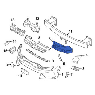 Kia OE - Front Left Bumper Impact Absorber
