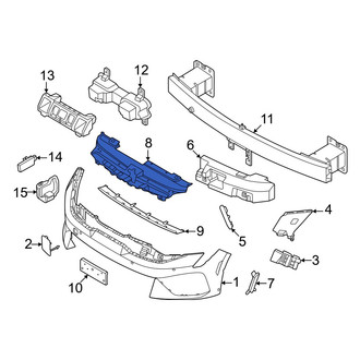 Kia OE - Front Radiator Support Access Cover