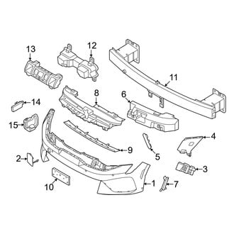 Kia OE - Front Bumper & Grille - Bumper & Components (Cover & Components)