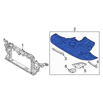 Kia OE - Front Radiator Support Splash Shield