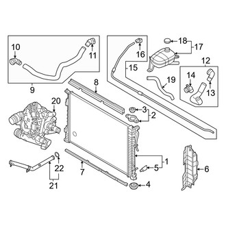 Kia OE - Cooling - Radiator & Components