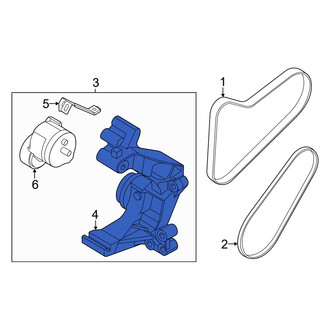 Kia OE - Belt Tensioner Bracket