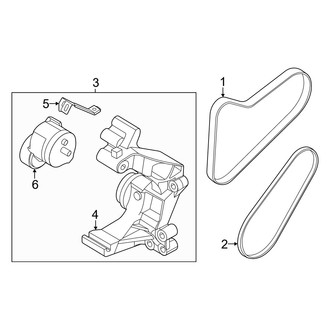 Kia OE - Cooling - Belts & Pulleys
