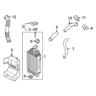 Kia OE - Cooling - Intercooler (1.6L)