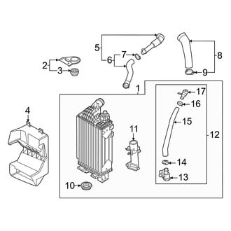 Kia OE - Cooling - Intercooler (2.5L)