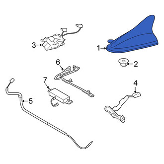 Kia OE - Radio Antenna Assembly