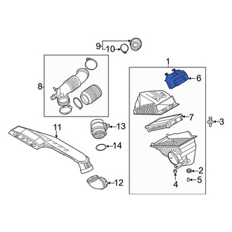 Kia OE - Upper Air Cleaner Cover