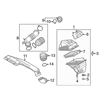 Kia OE - Engine / Transaxle - Air Intake (1.6L)