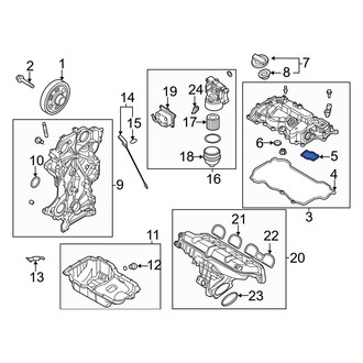 Kia OE - Engine Valve Cover Gasket