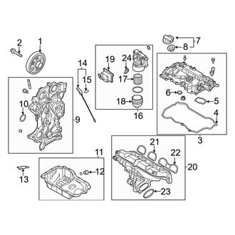 Kia OE - Engine / Transaxle - Engine Parts (1.6L)
