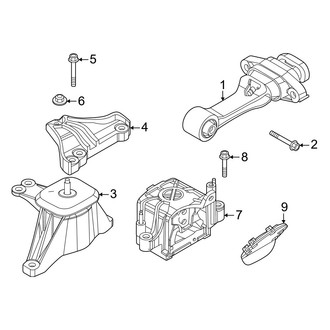 Kia OE - Engine / Transaxle - Engine & Transmission Mounting (7 Engine VIN Character)