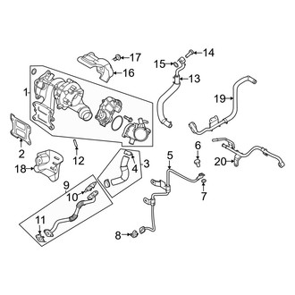 Kia OE - Engine / Transaxle - Turbocharger & Components (1.6L)