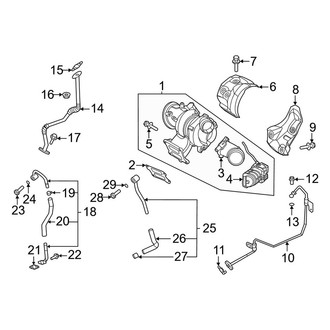 Kia OE - Engine / Transaxle - Turbocharger & Components (2.5L)