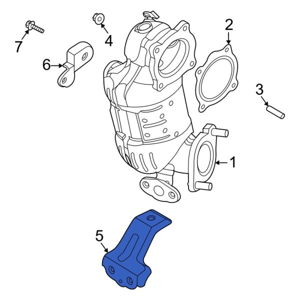 Catalytic Converter Bracket