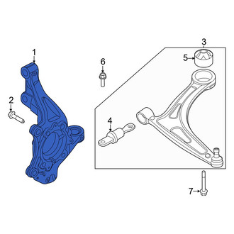Kia OE - Left Steering Knuckle