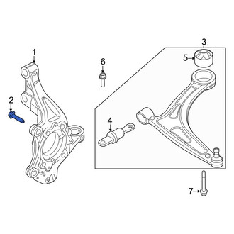 Kia OE - Rear Axle Hub Mounting Bolt
