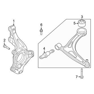 Kia OE - Front Suspension - Suspension Components