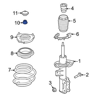 Kia OE - Lower Suspension Strut Nut