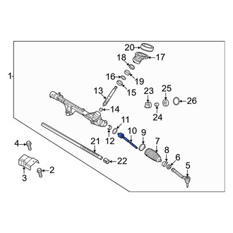 Kia OE - Inner Steering Tie Rod End