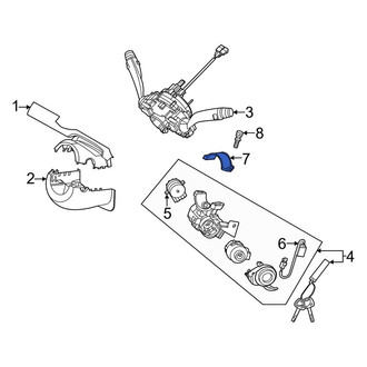 Kia OE - Ignition Lock Housing Clamp