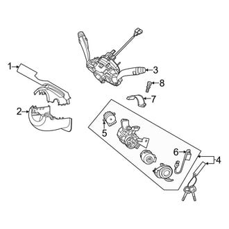 Kia OE - Steering Column - Shroud, Switches & Levers