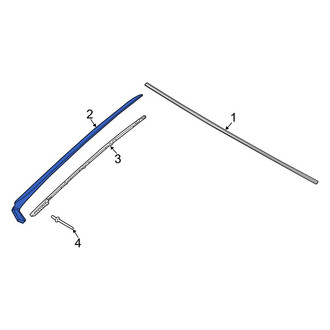 Kia OE - Front Center Windshield Molding