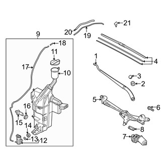 Kia OE - Washer Fluid Reservoir