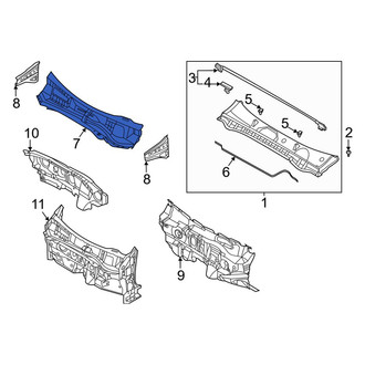 Kia OE - Front Center Cowl Panel