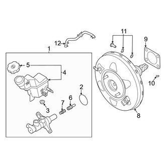 Kia OE - Cowl - Components on Dash Panel