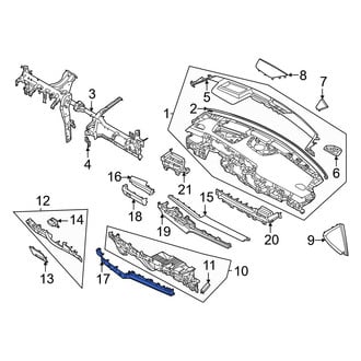 Kia OE - Lower Instrument Panel Trim Panel